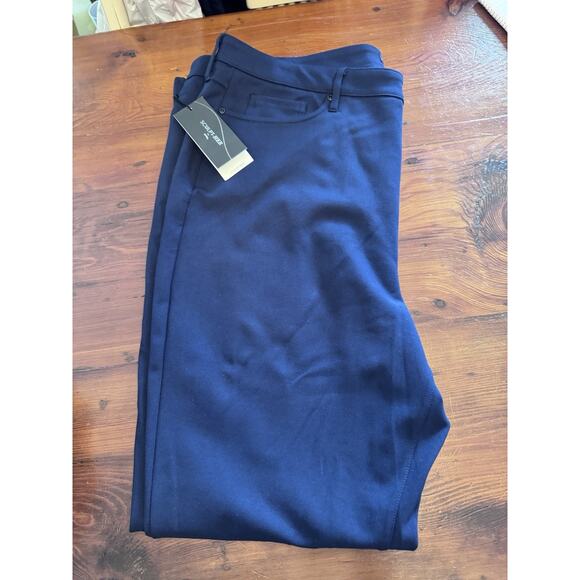 NYDJ Sculpt Her Marilyn Straight Leg Ponte 5 Pocket Pants Women's Plus 22W NWT - Picture 1 of 16